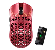 Мышь игровая беспроводная Attack Shark R5 Ultra Carbon Fiber Wireless PAW3950MAX / Red