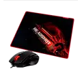 Комплект игровой (мышь проводная с ковриком) Bloody V7M71 Gaming / Black
