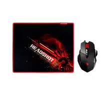 Комплект игровой (мышь проводная с ковриком) Bloody V7M71 Gaming / Black