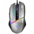 Мышь игровая проводная Bloody W60MAX Gaming RGB / Gun Grey