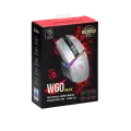 Мышь игровая проводная Bloody W60MAX Gaming RGB / Panda White