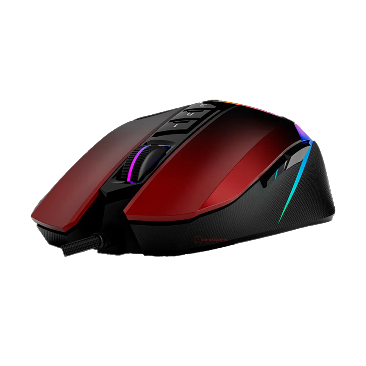 Мышь игровая проводная Bloody W60MAX Gaming RGB / Gradient Red