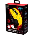 Мышь игровая проводная Bloody W70MAX Gaming RGB / Punk Yellow