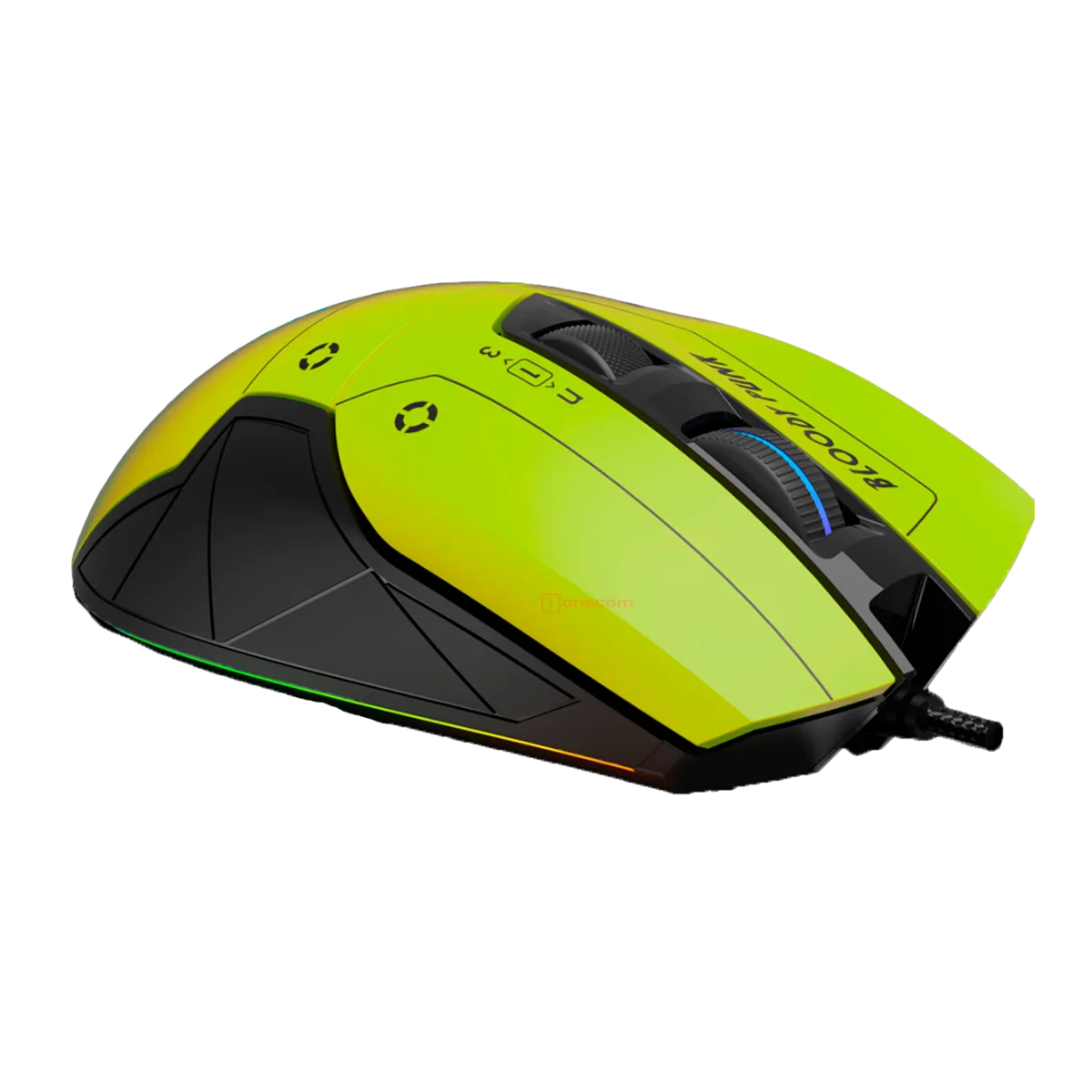 Мышь игровая проводная Bloody W70MAX Gaming RGB / Punk Yellow