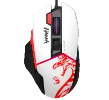 Мышь игровая проводная Bloody W95MAX Naraka Gaming RGB / White