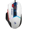 Мышь игровая проводная Bloody W95MAX Sports Navy Gaming RGB / White