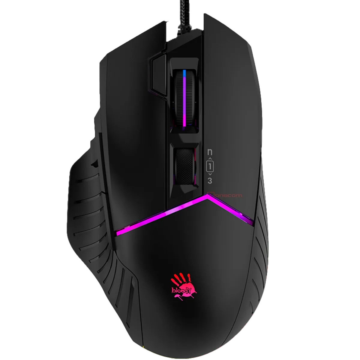 Мышь игровая проводная Bloody W95MAX Gaming RGB / Stone Black