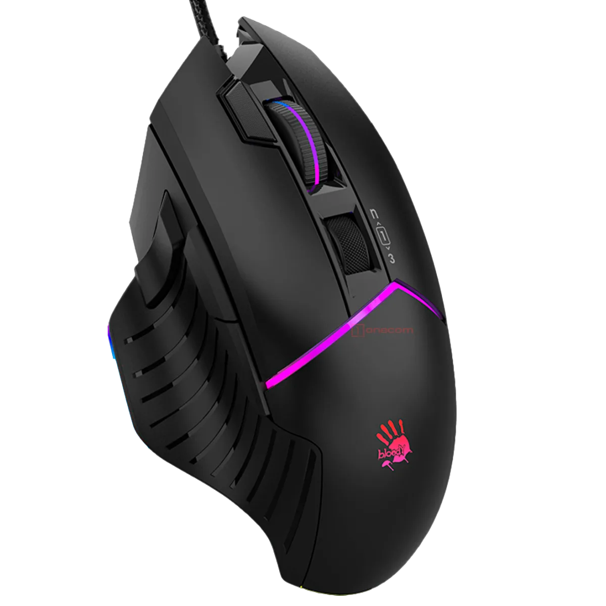 Мышь игровая проводная Bloody W95MAX Gaming RGB / Stone Black