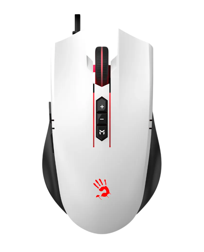 Мышь игровая проводная Bloody ES7 ESports Gaming RGB / Panda White