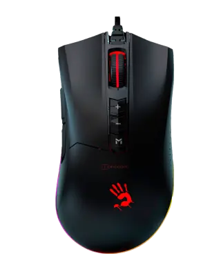 Мышь игровая проводная Bloody ES9 Plus ESports Gaming RGB / Stone Black