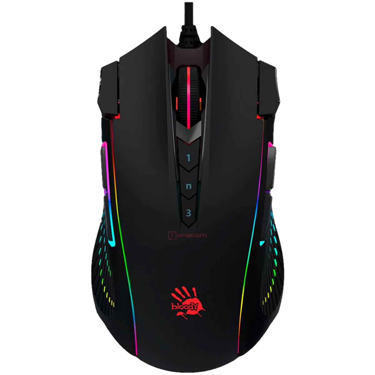Мышь игровая проводная Bloody J90S Gaming / Black