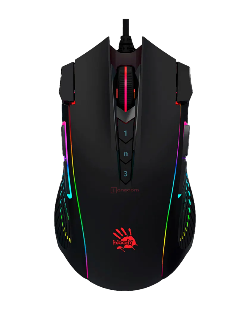 Мышь игровая проводная Bloody J90S Gaming / Black