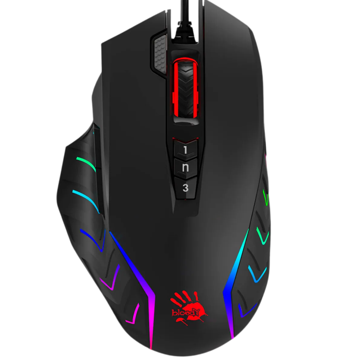 Мышь игровая проводная Bloody J95 Gaming RGB / Black