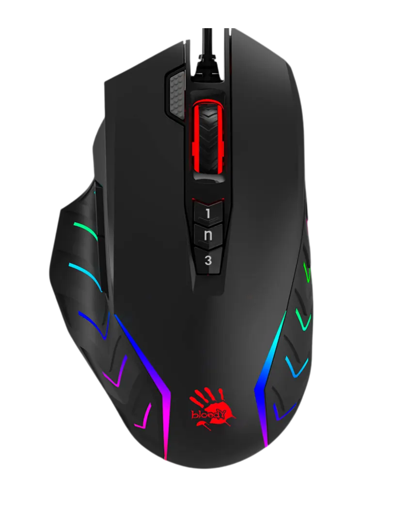 Мышь игровая проводная Bloody J95 Gaming RGB / Black