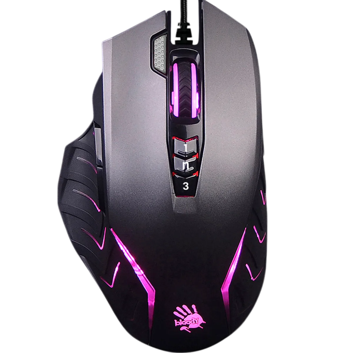 Мышь игровая проводная Bloody J95S Gaming RGB / Black