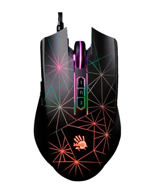 Мышь игровая проводная Bloody P81S Curve Gaming RGB / Black