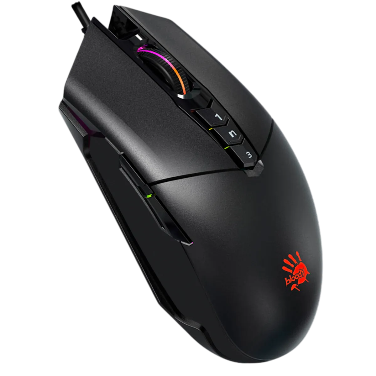 Мышь игровая проводная Bloody P91S Gaming RGB / Black