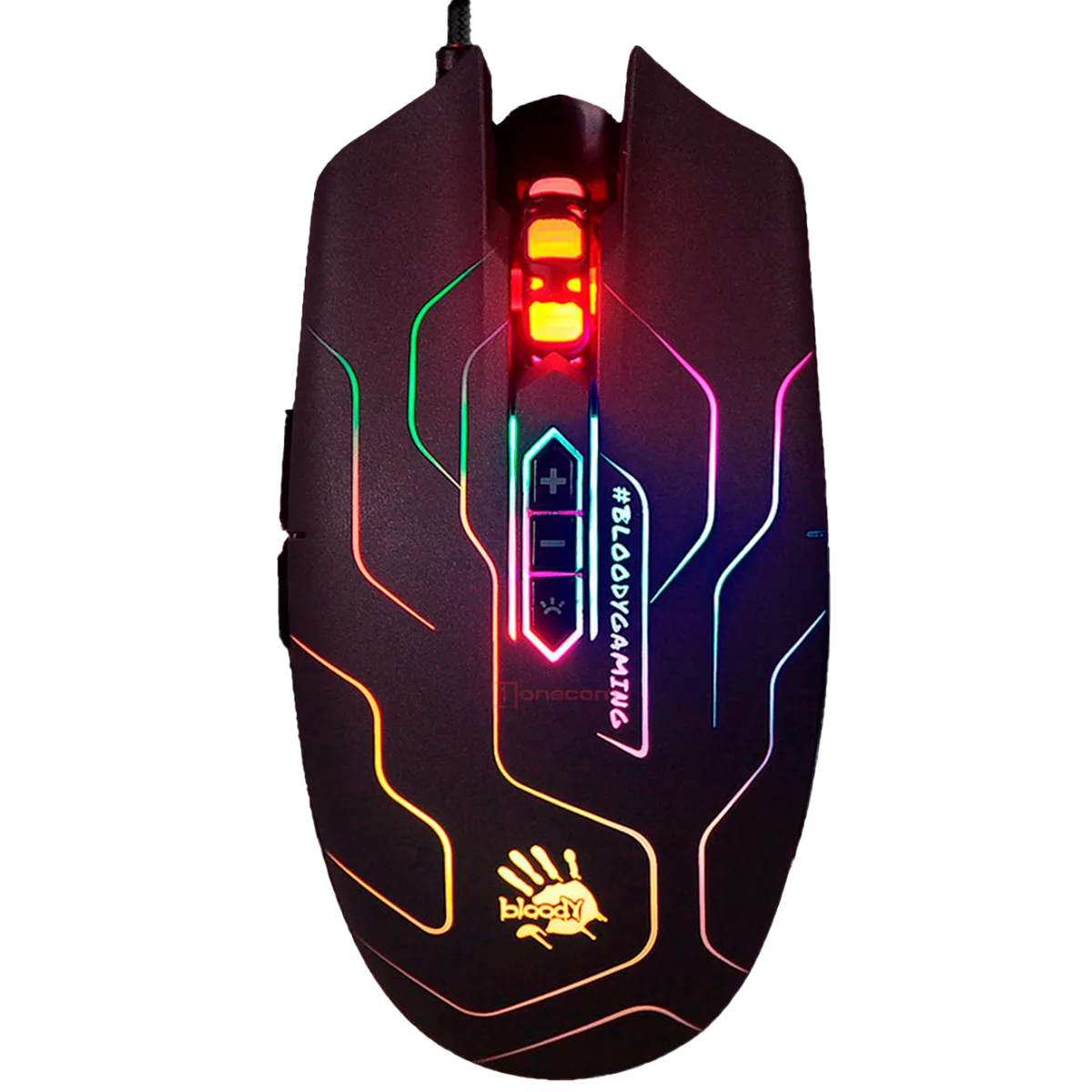 Мышь игровая проводная Bloody Q80 Maze Gaming / Black