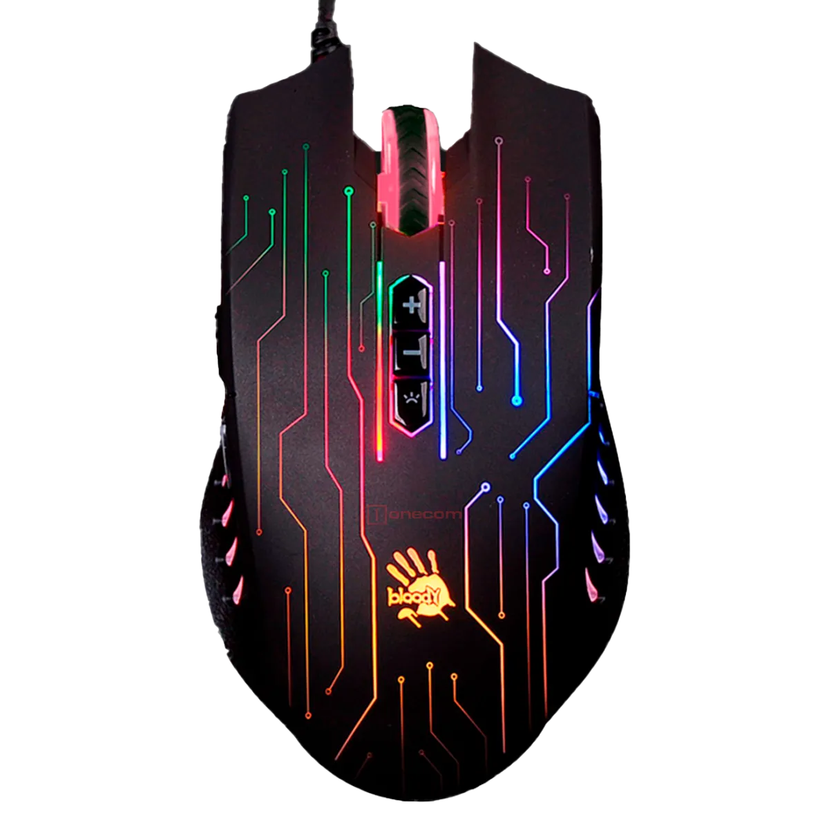 Мышь игровая проводная Bloody Q81 Circuit Gaming / Black