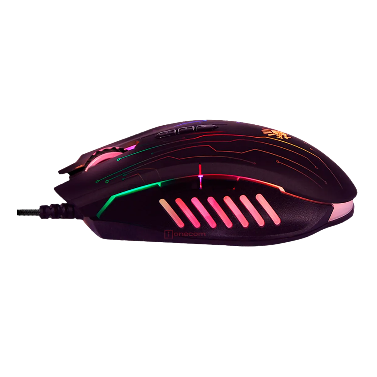 Мышь игровая проводная Bloody Q81 Circuit Gaming / Black