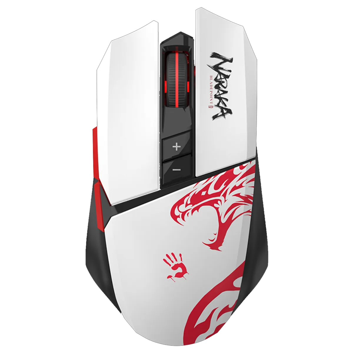 Мышь игровая беспроводная Bloody R36 Ultra Naraka Gaming / White