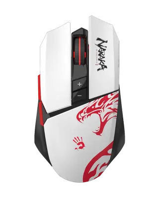 Мышь игровая беспроводная Bloody R36 Ultra Naraka Gaming / White