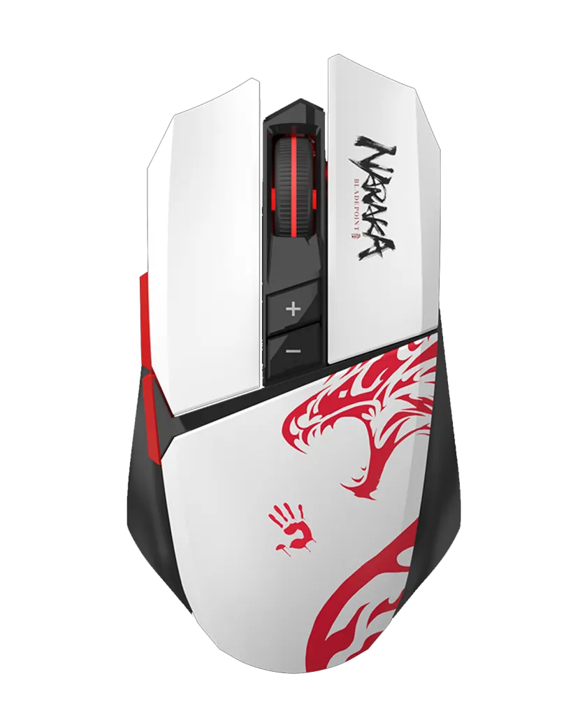 Мышь игровая беспроводная Bloody R36 Ultra Naraka Gaming / White