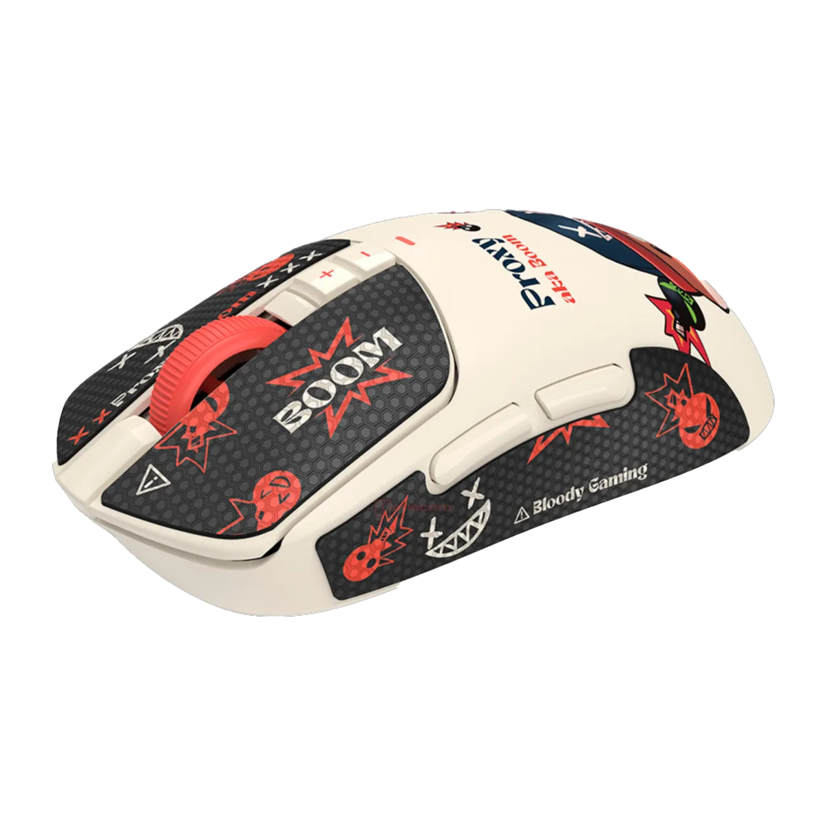 Мышь игровая беспроводная Bloody R72 Ultra Duo Proxy Boom Gaming / White