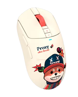 Мышь игровая беспроводная Bloody R72 Ultra Duo Proxy Boom Gaming / White