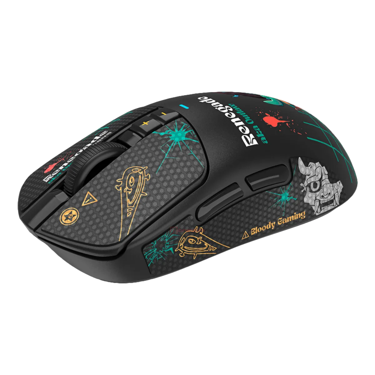 Мышь игровая беспроводная Bloody R72 Ultra Duo Renegade Midnight Gaming / Black