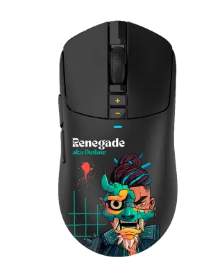 Мышь игровая беспроводная Bloody R72 Ultra Duo Renegade Midnight Gaming / Black