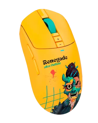 Мышь игровая беспроводная Bloody R72 Ultra Duo Renegade Sunset Gaming / Yellow