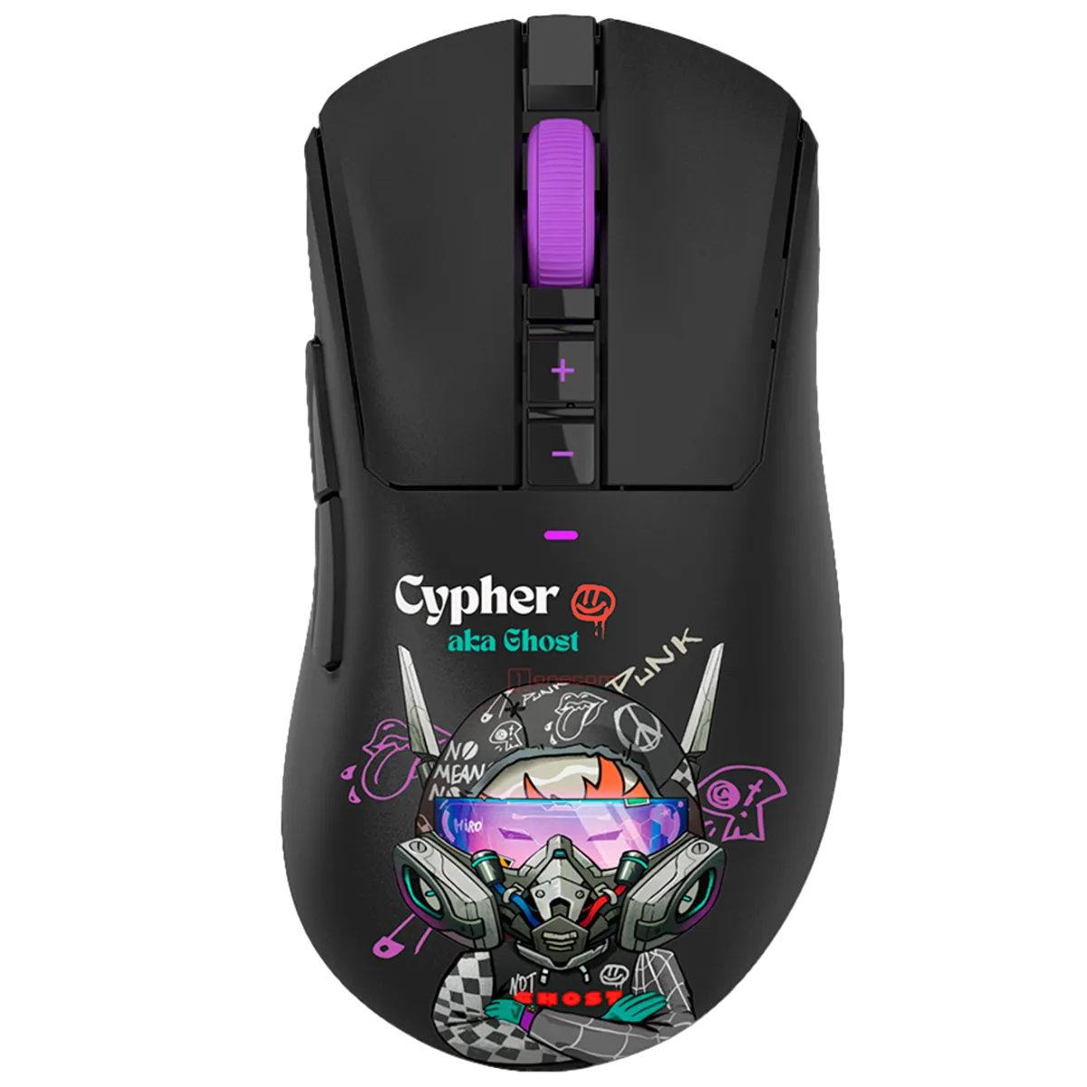 Мышь игровая беспроводная Bloody R73 Pro Cypher Ghost Gaming / Black