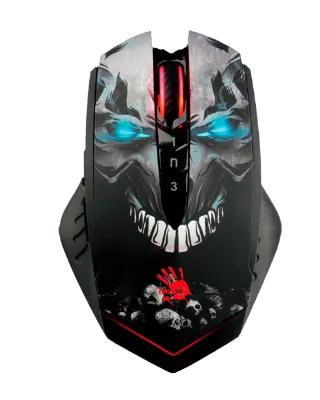 Мышь игровая беспроводная Bloody R80 Plus Gaming / Black