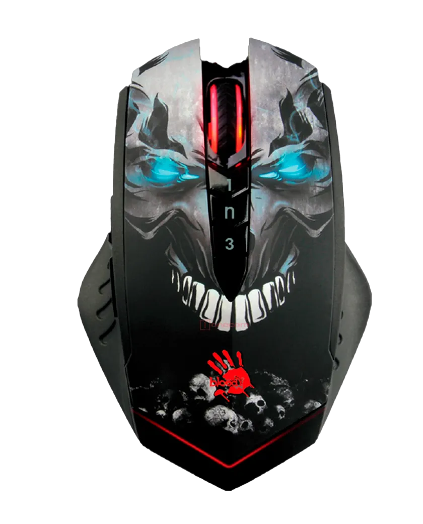 Мышь игровая беспроводная Bloody R80 Plus Gaming / Black