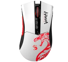 Мышь игровая беспроводная Bloody R90 Naraka Gaming / White