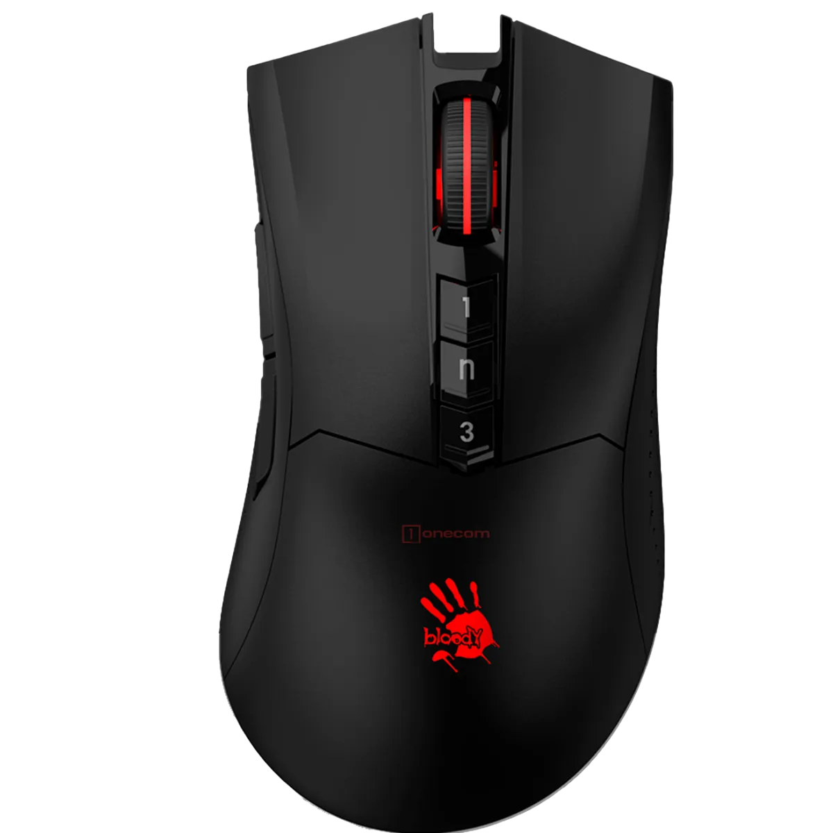 Мышь игровая беспроводная Bloody R90 Plus Gaming / Stone Black