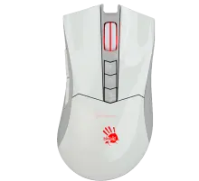 Мышь игровая беспроводная Bloody R90 Plus Gaming / Grayish White