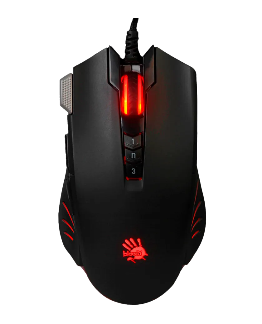 Мышь игровая проводная Bloody V9MA Gaming RGB / Black