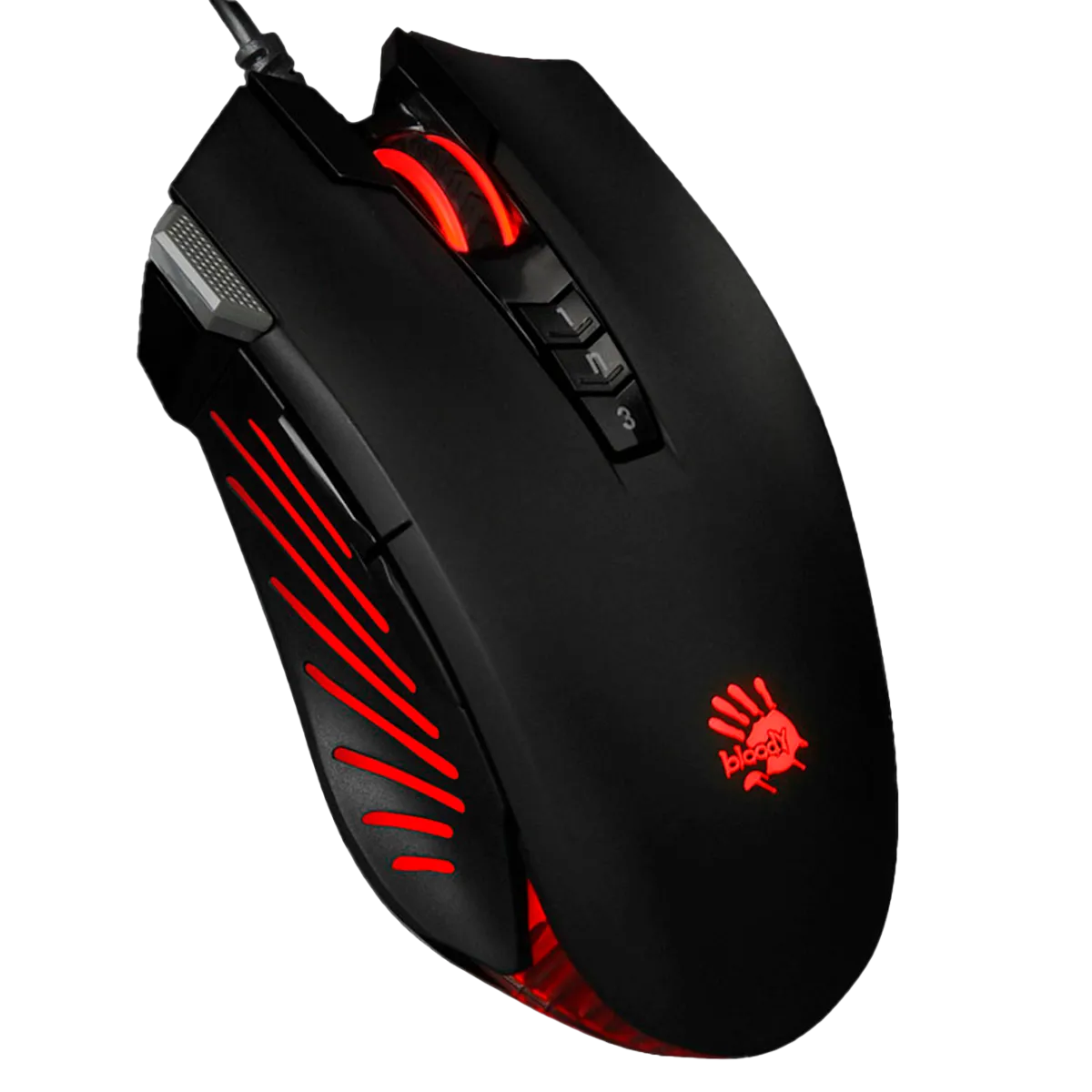 Мышь игровая проводная Bloody V9MA Gaming RGB / Black