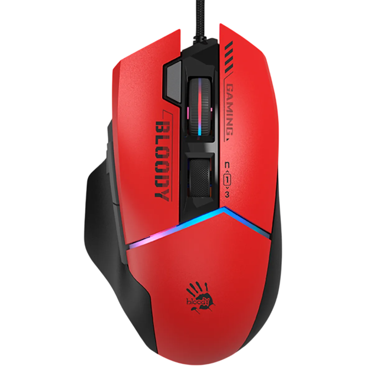 Мышь игровая проводная Bloody W95 Ultra Sport Gaming RGB / Red