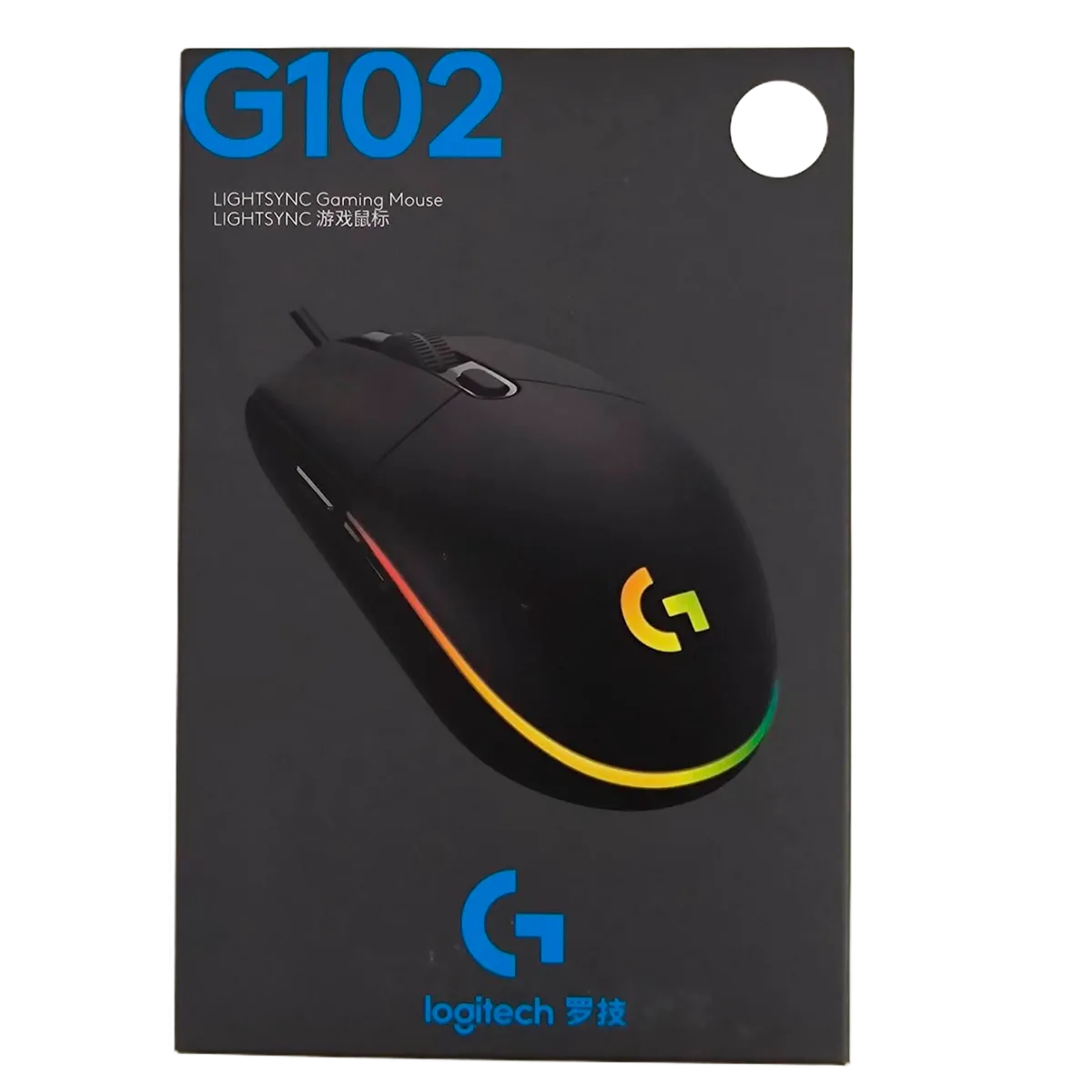 Мышь игровая проводная Logitech G102 Gaming RGB / Black