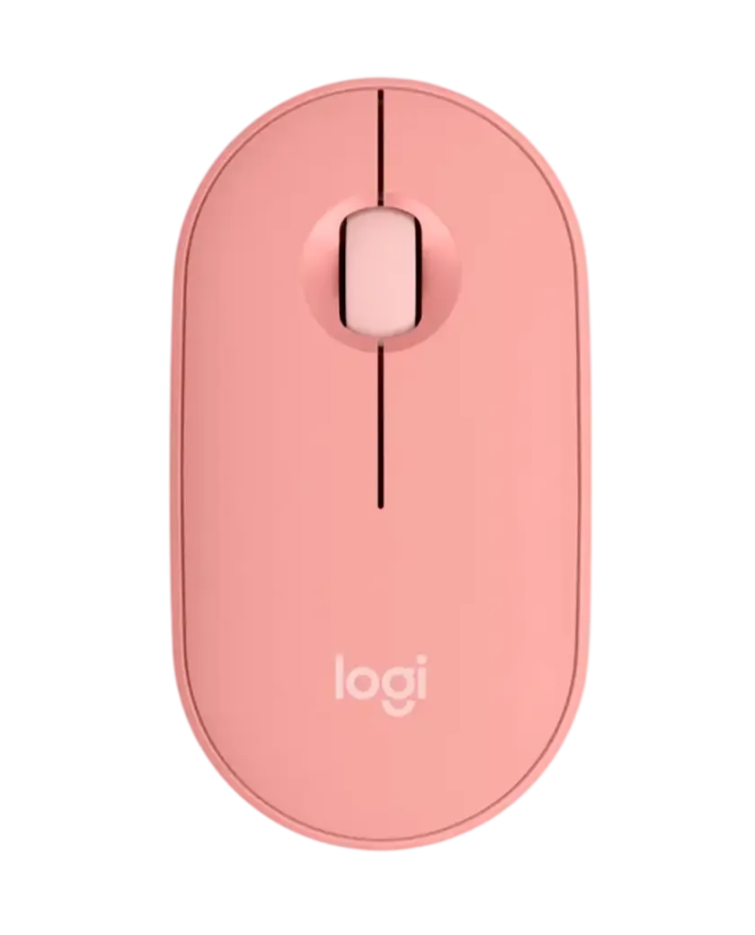 Мышь беспроводная Logitech Pebble M350 / Pink