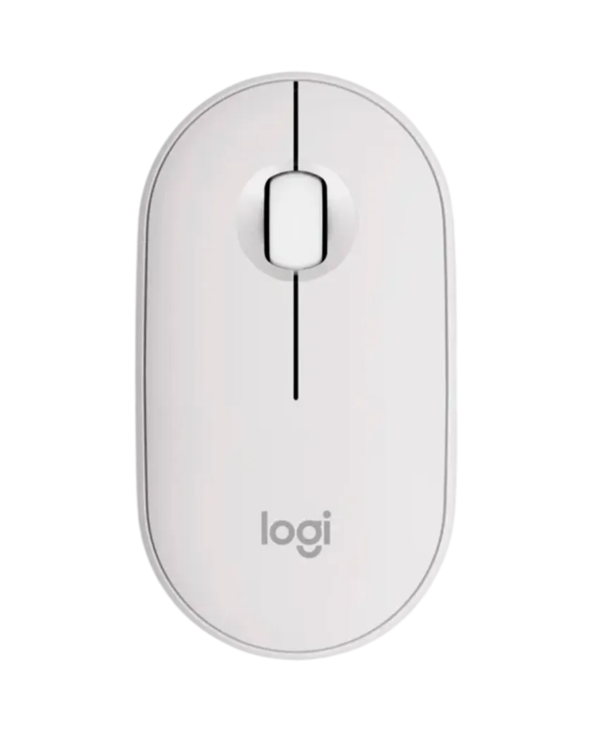 Мышь беспроводная Logitech Pebble M350 / White
