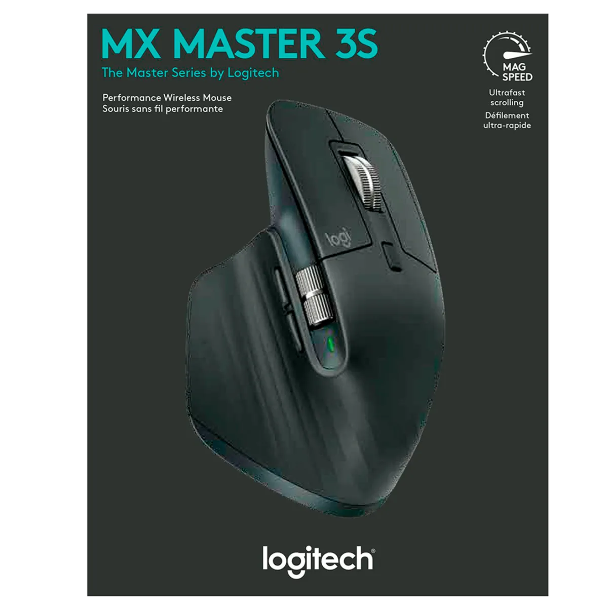 Мышь беспроводная Logitech MX Master 3S / Black