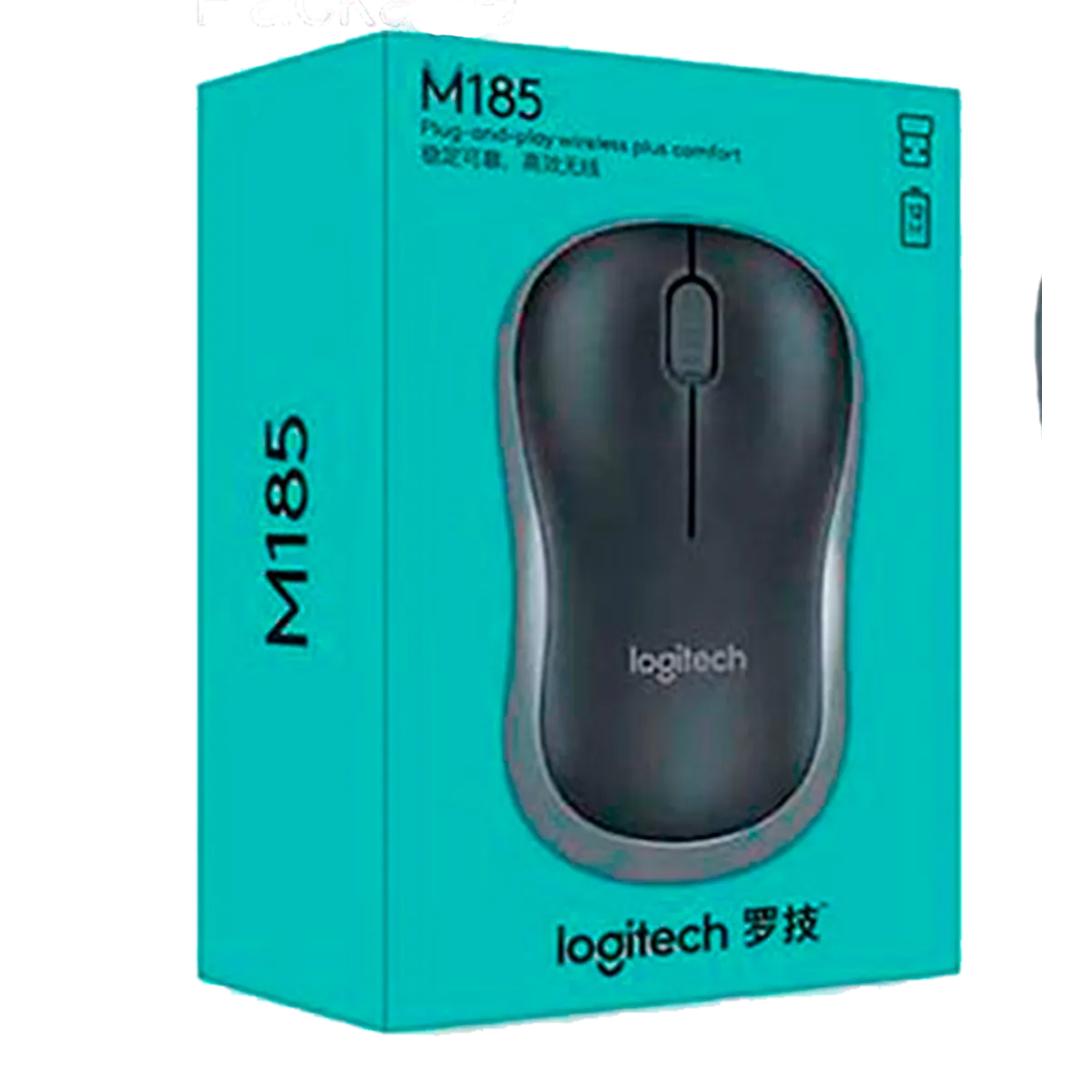 Мышь беспроводная Logitech M185 / Grey Blue