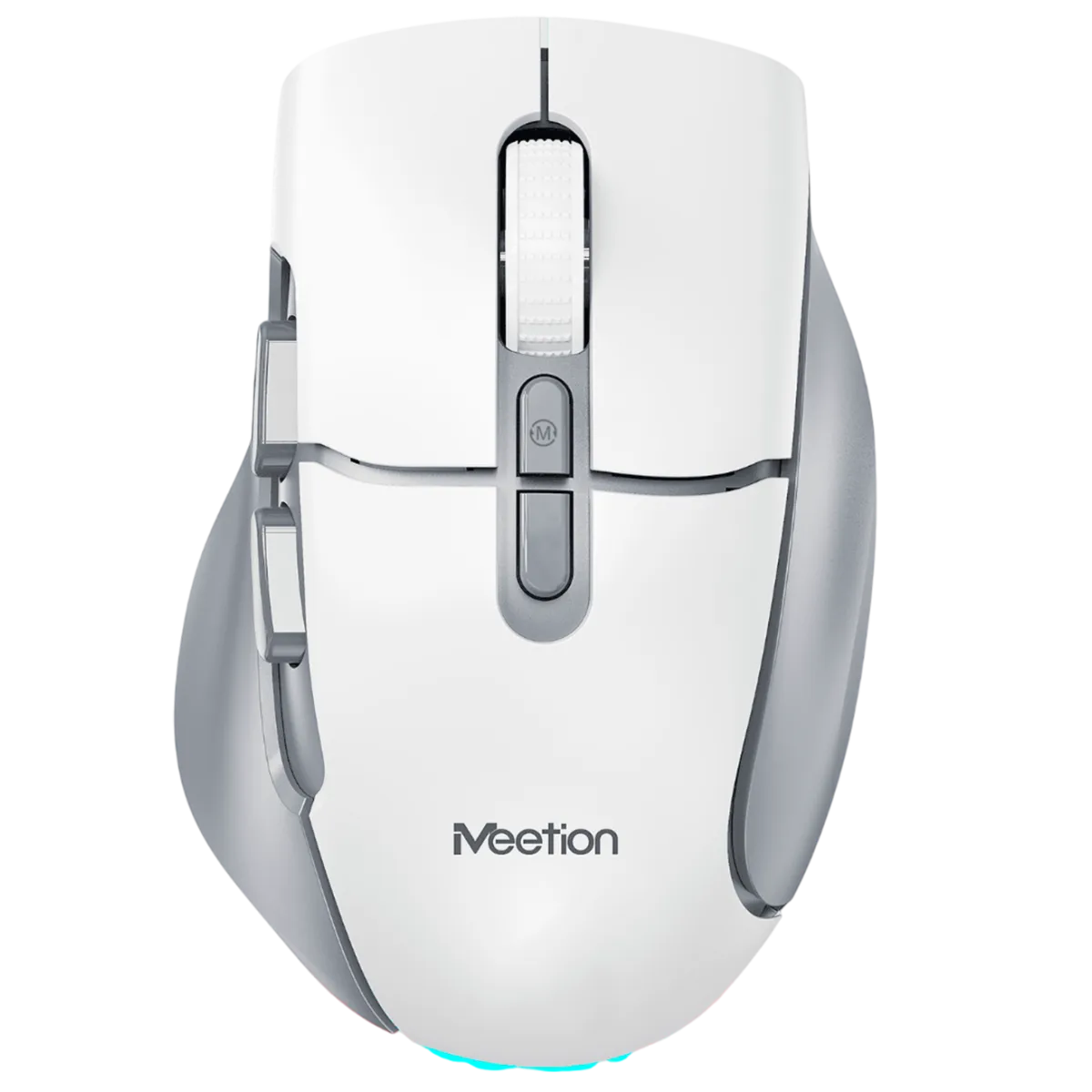 Мышь беспроводная Meetion BTM001 / White+Gray