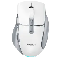 Мышь беспроводная Meetion BTM001 / White+Gray