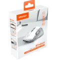 Мышь беспроводная Meetion BTM001 / White+Gray