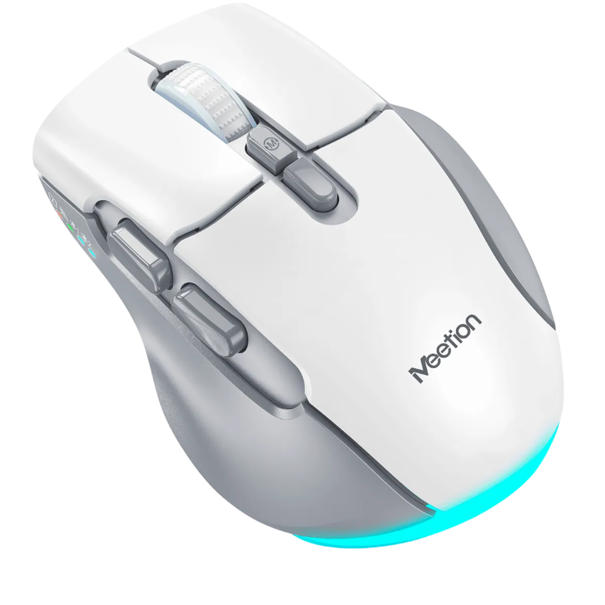 Мышь беспроводная Meetion BTM001 / White+Gray